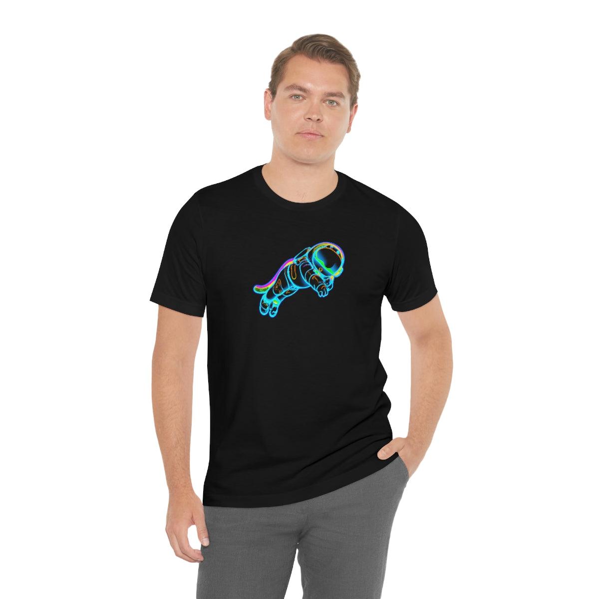 Neon Kitty Leap Tee - Swag Nuggets