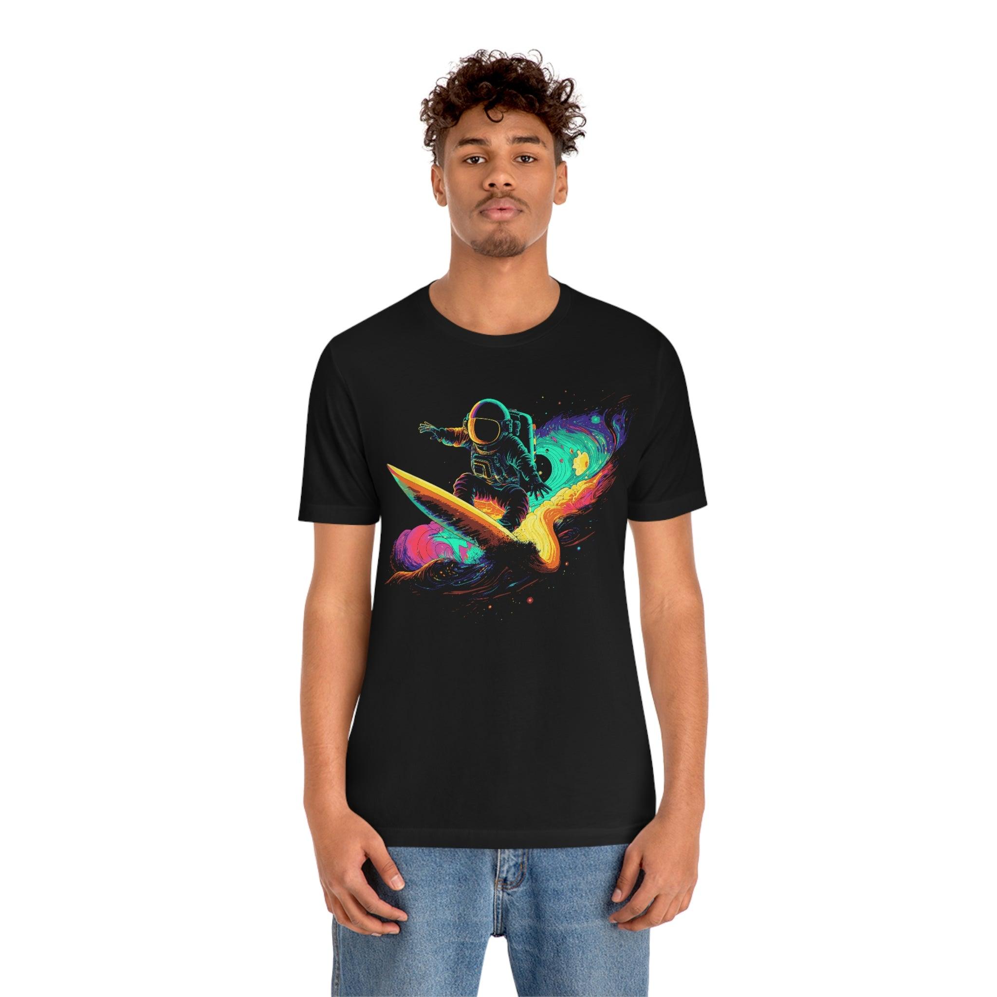 Space Surfer Divine Wave Tee - Swag Nuggets