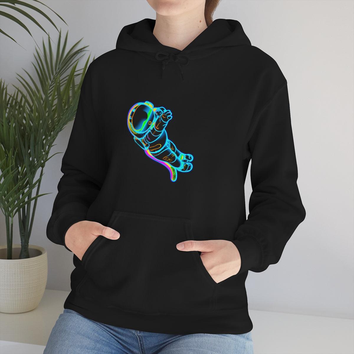 Neon Kitty Leap Hoodie - Swag Nuggets