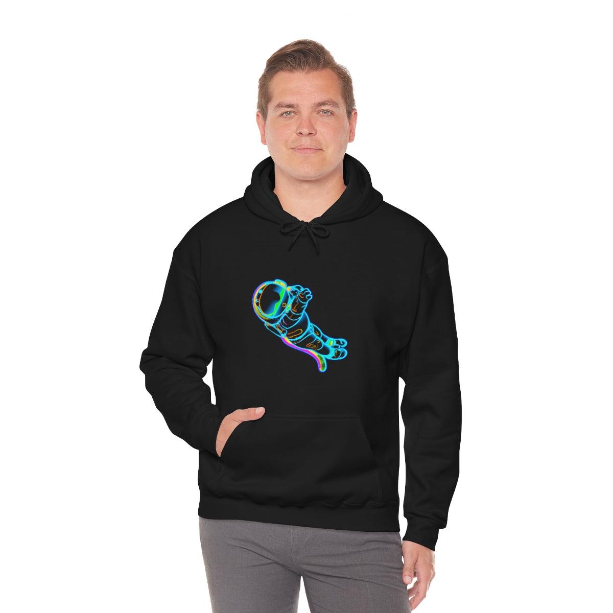 Neon Kitty Leap Hoodie - Swag Nuggets