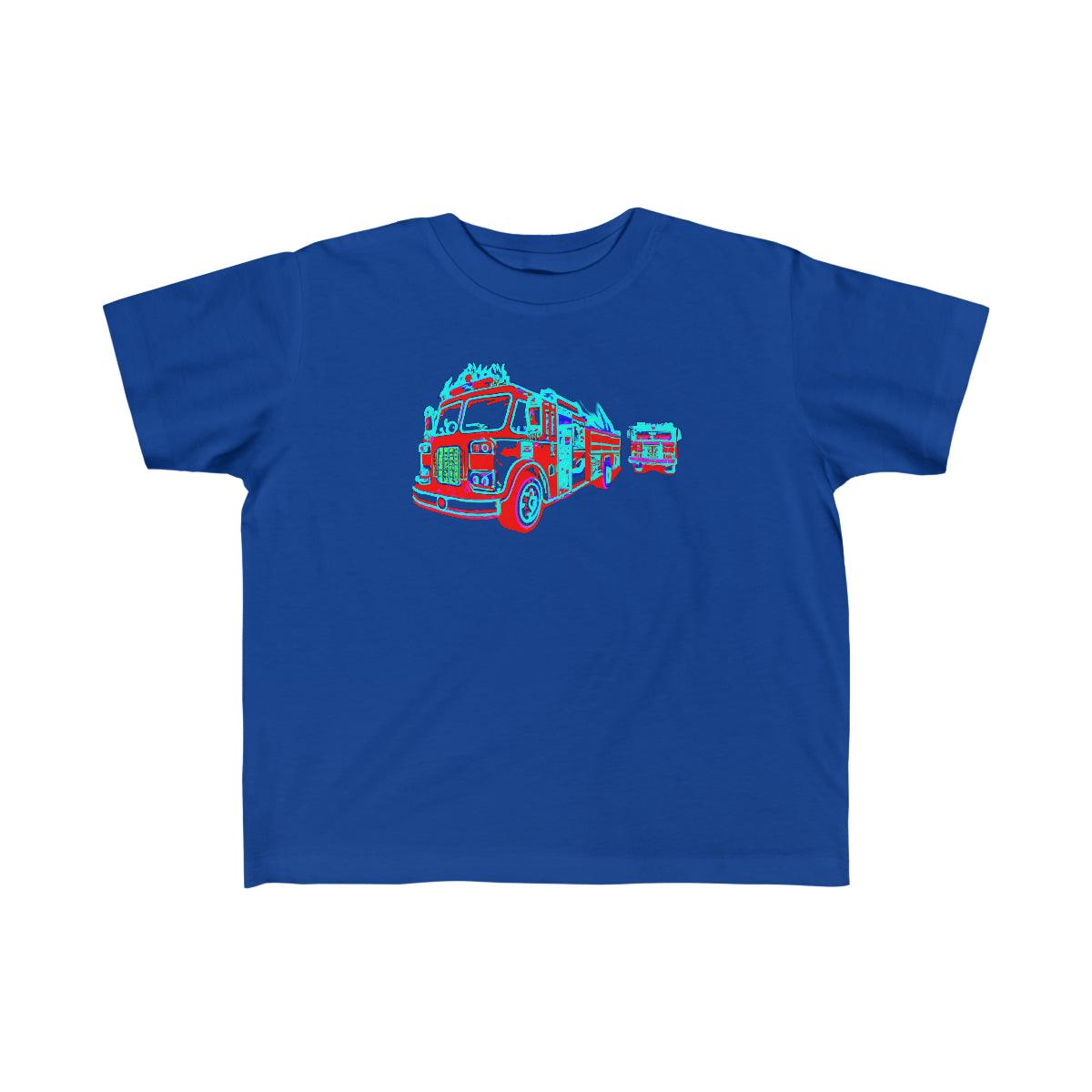 Fire Trucks Toddler Tee - Swag Nuggets