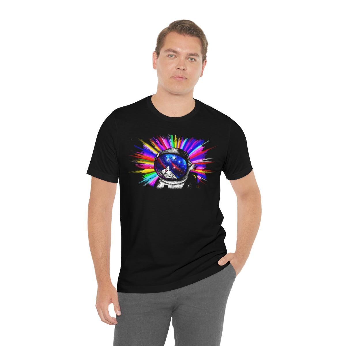 Hyper Speed Kitty Jersey Short Sleeve T-Shirt - Swag Nuggets