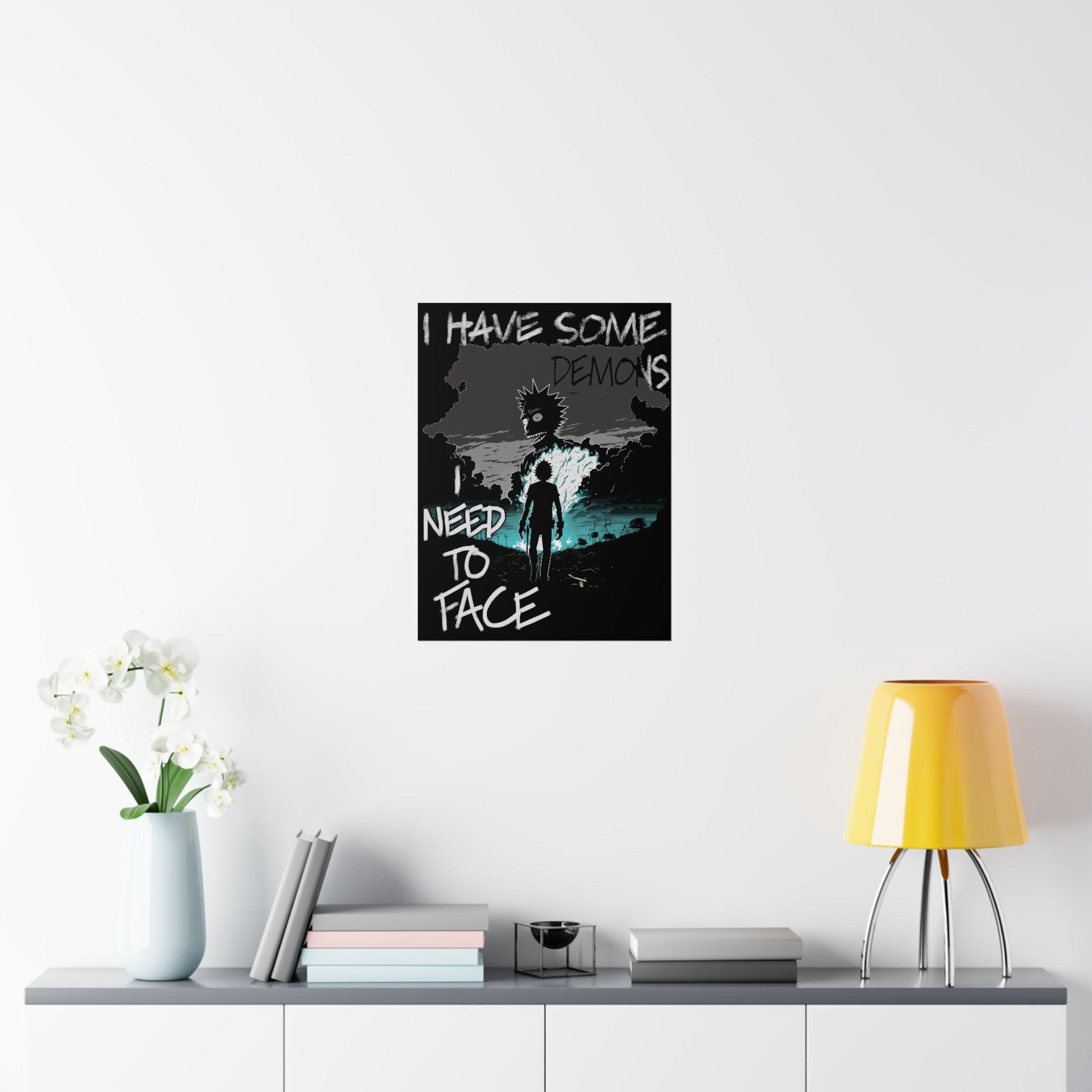 Rick Sanchez Demons Poster - Swag Nuggets