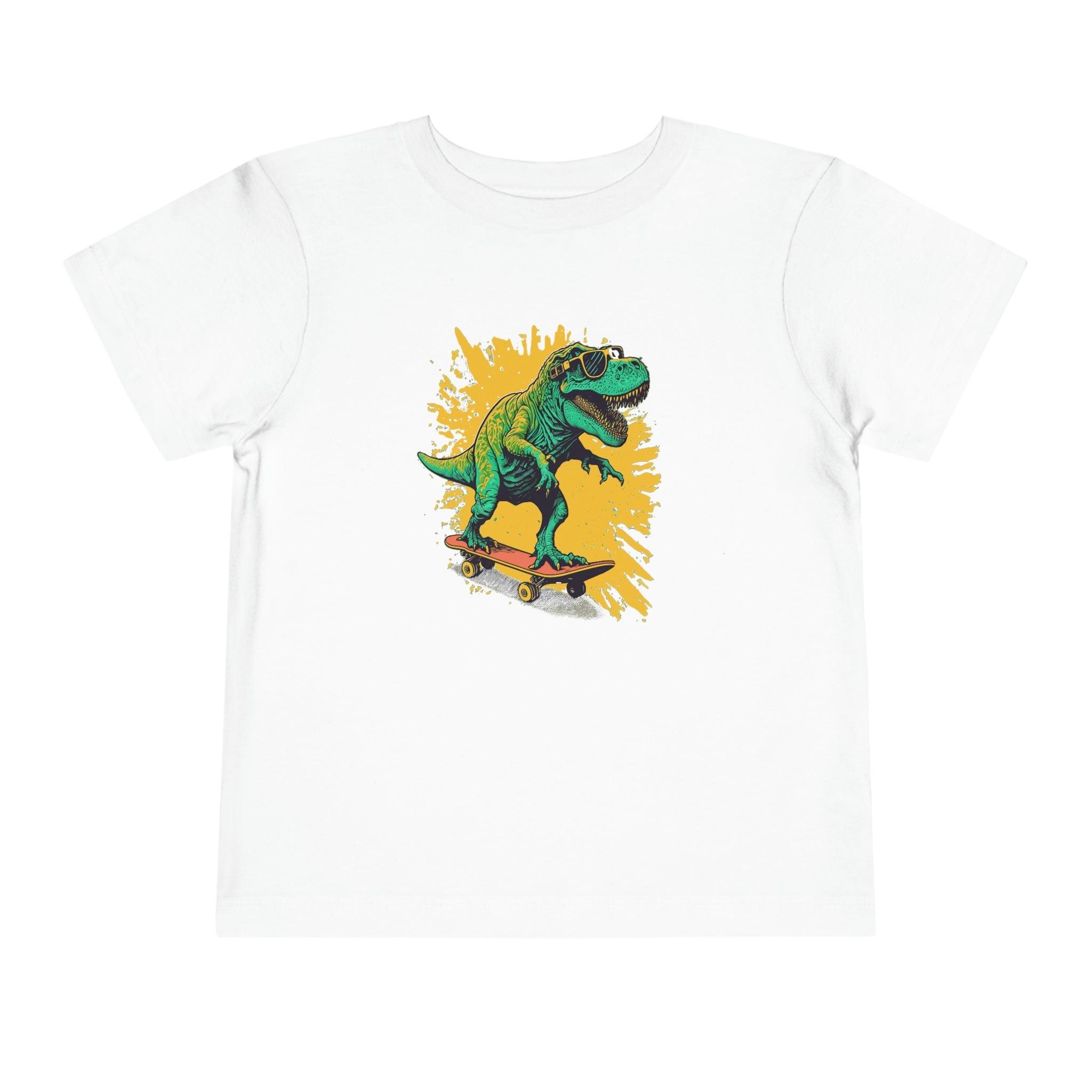 Skatersaurus Rex Toddler Tee - Swag Nuggets