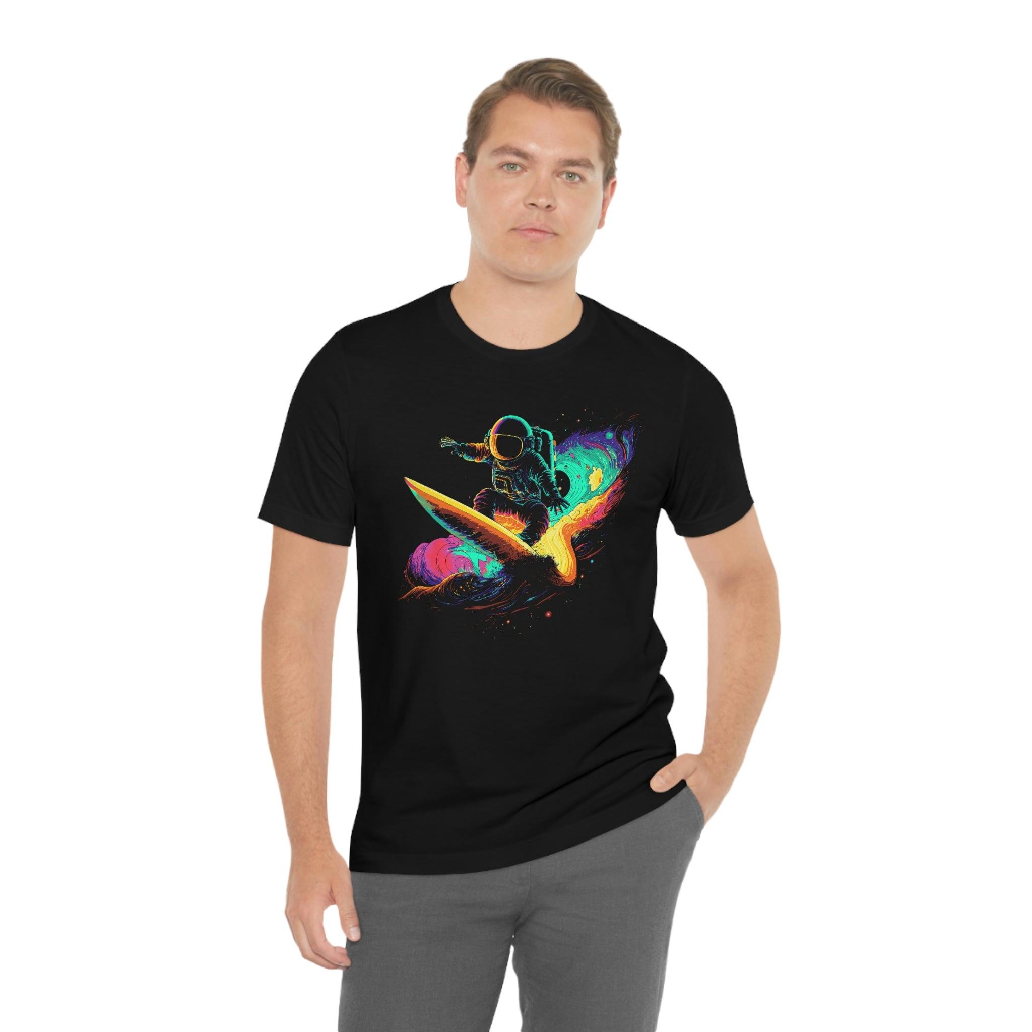 Space Surfer Divine Wave Tee - Swag Nuggets