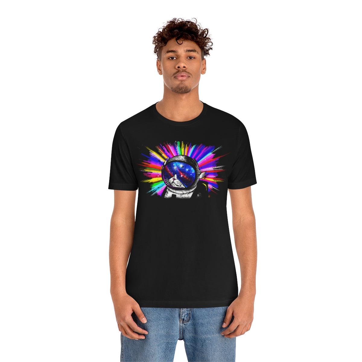 Hyper Speed Kitty Jersey Short Sleeve T-Shirt - Swag Nuggets