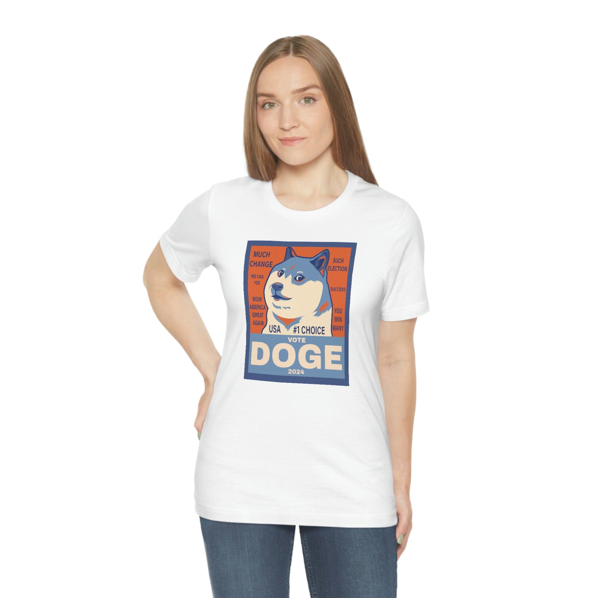 Vote Yes Doge Tee - Swag Nuggets