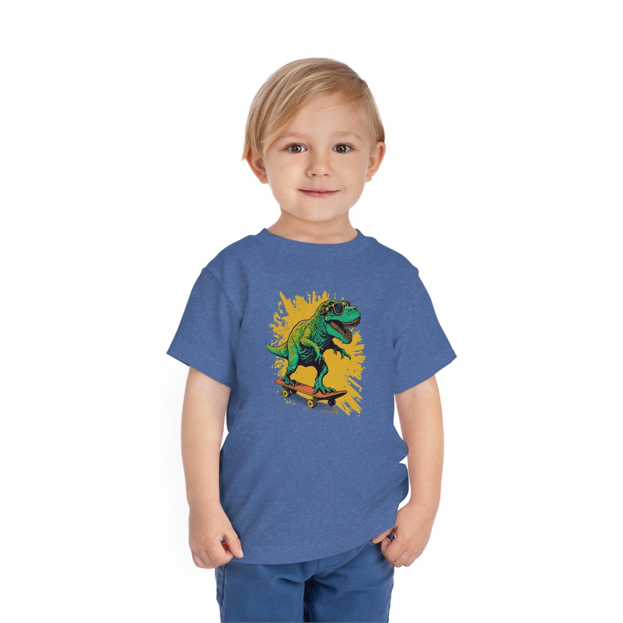 Skatersaurus Rex Toddler Tee - Swag Nuggets