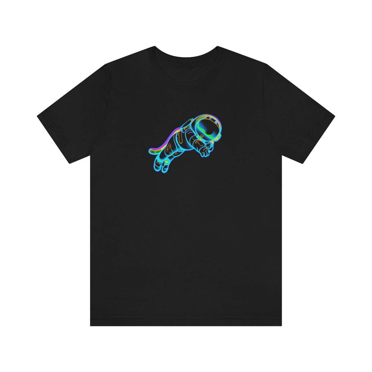 Neon Kitty Leap Tee - Swag Nuggets