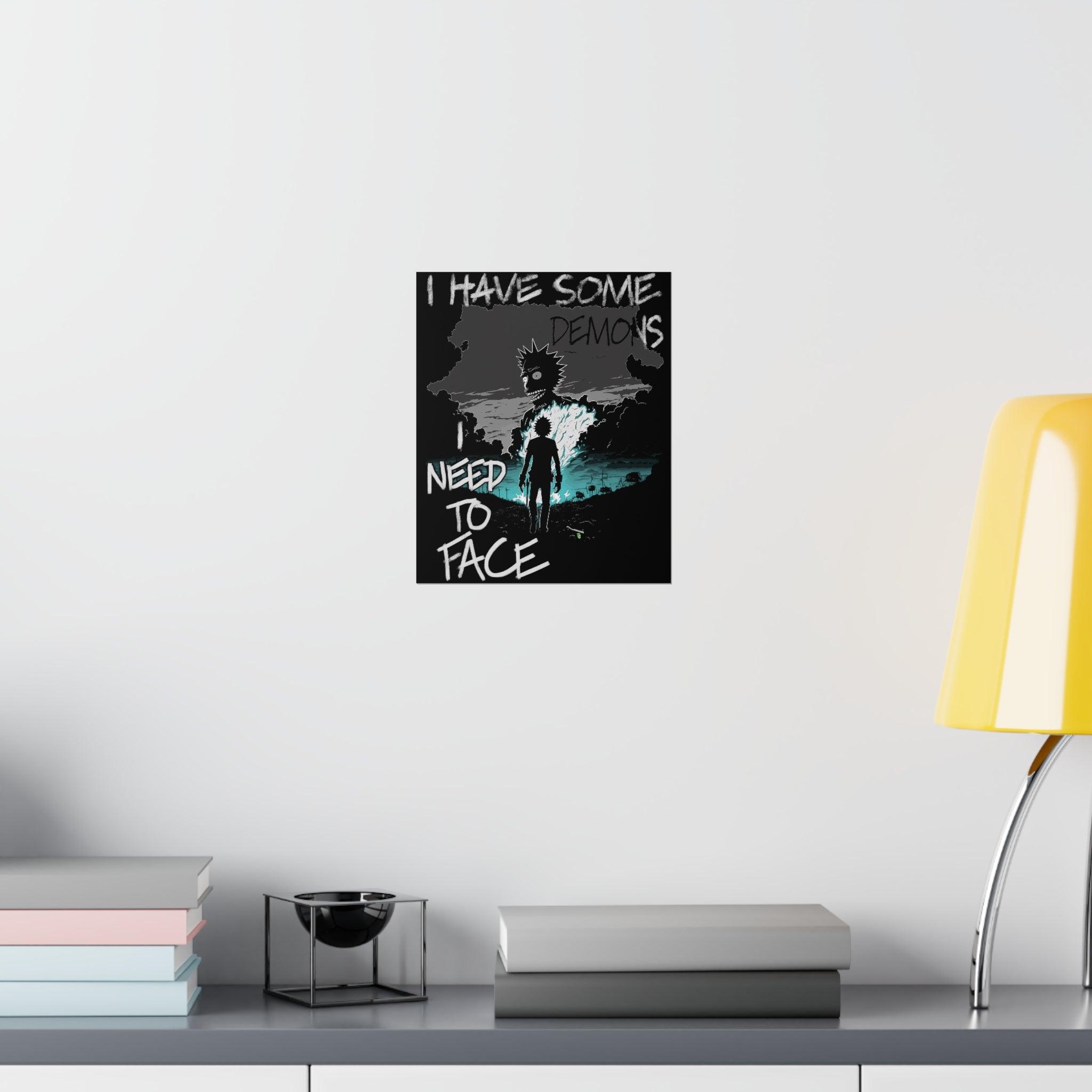 Rick Sanchez Demons Poster - Swag Nuggets