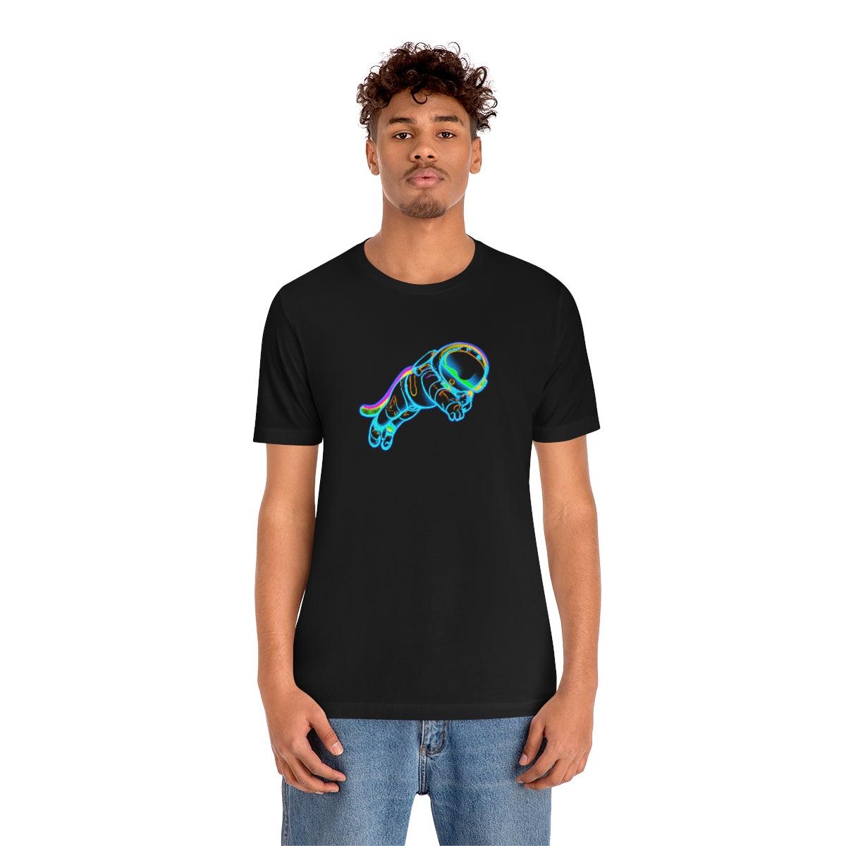 Neon Kitty Leap Tee - Swag Nuggets