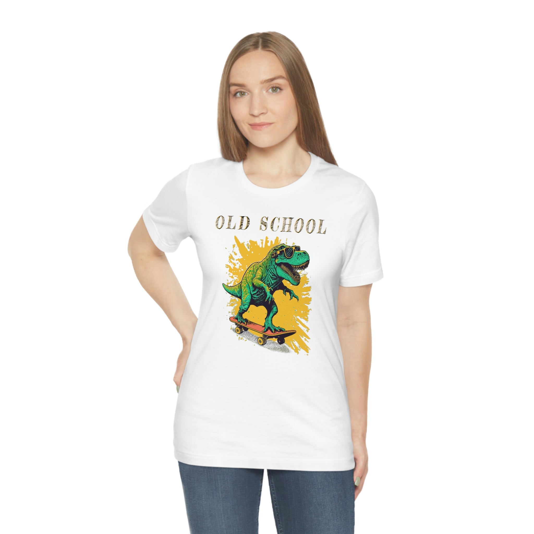 Old School Skateboard T-Rex Tee