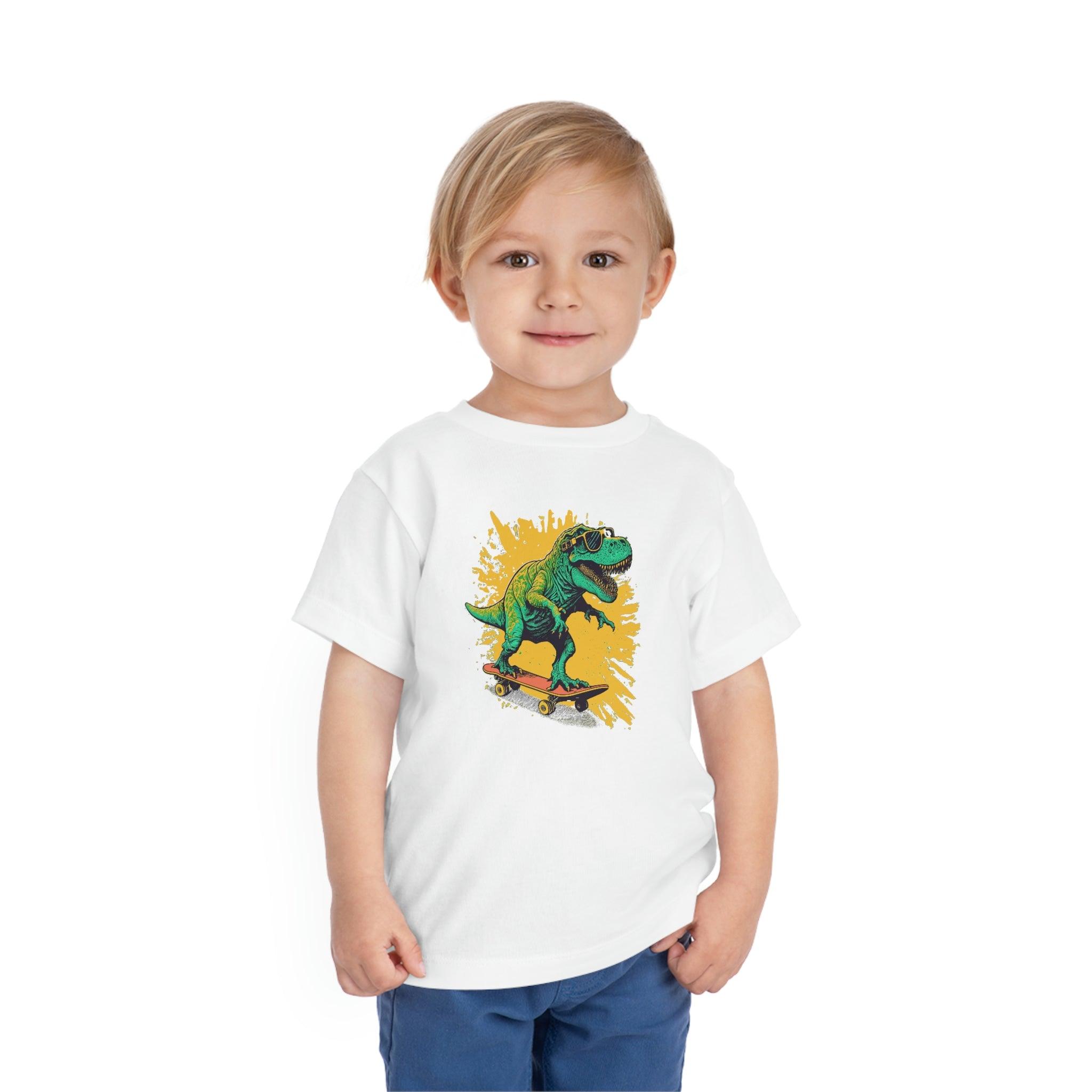 Skatersaurus Rex Toddler Tee - Swag Nuggets