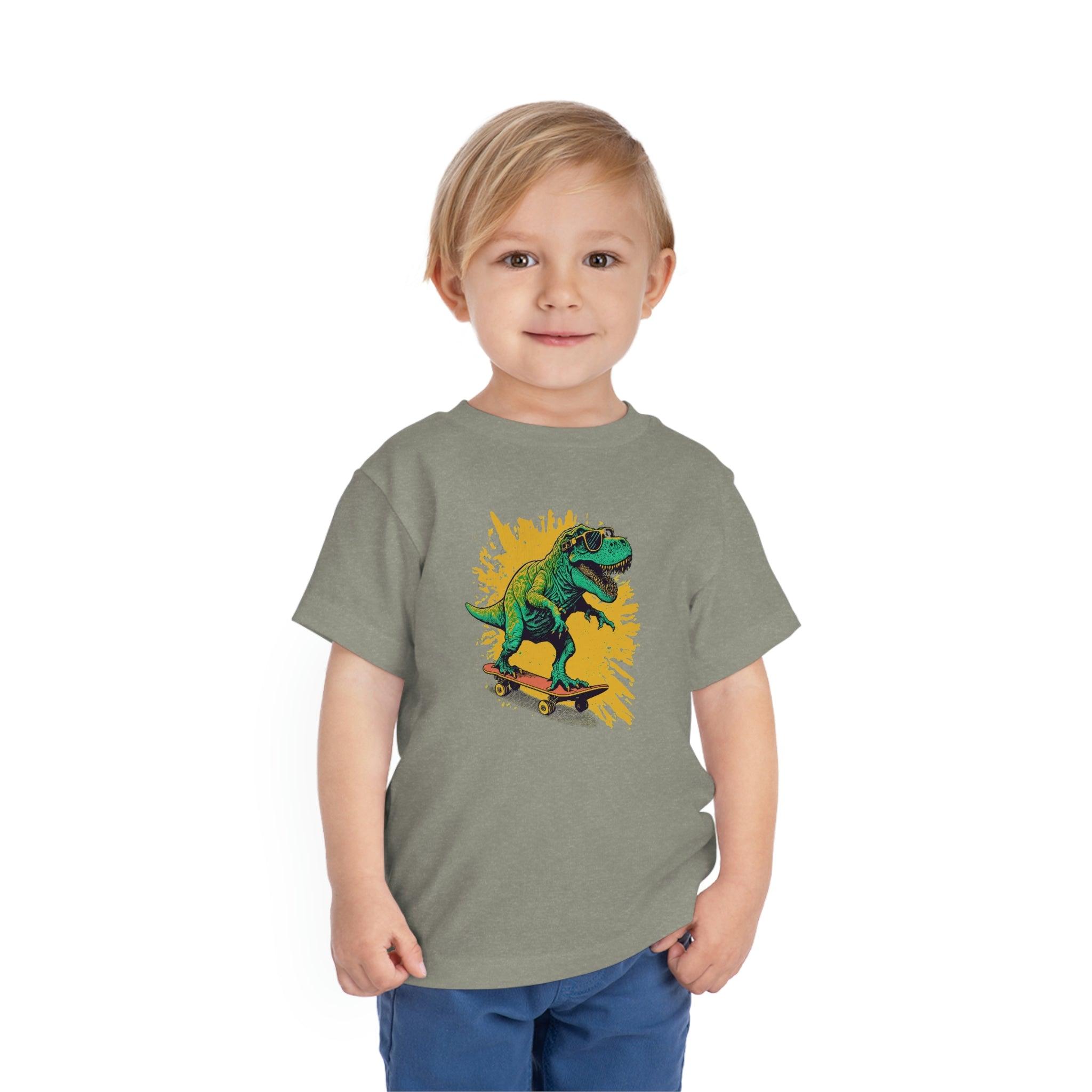 Skatersaurus Rex Toddler Tee - Swag Nuggets